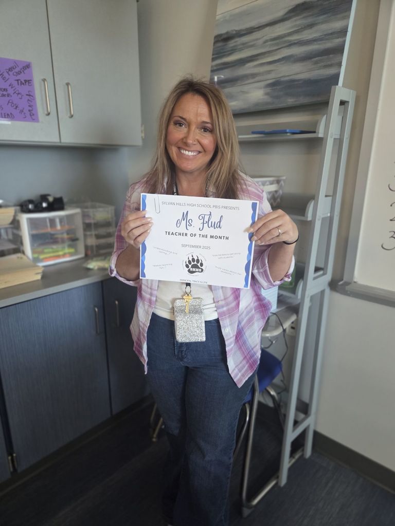 Teacher of the Month: Ms. Flud