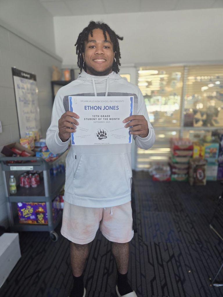 Senior BoM: Ethon Jones