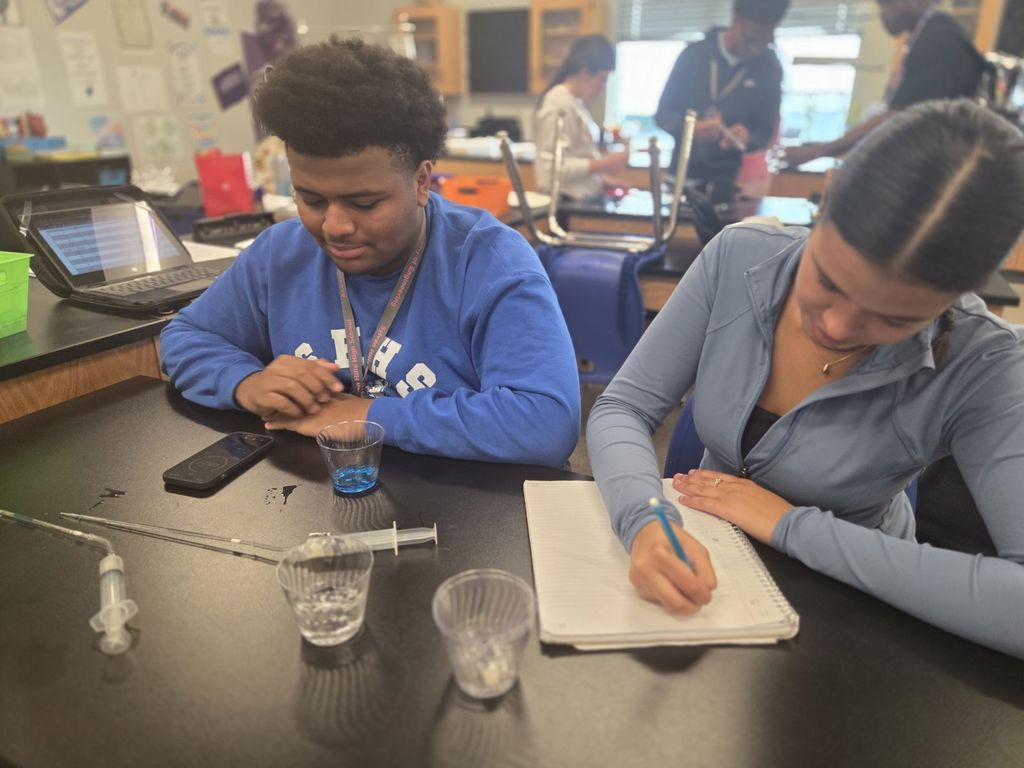 Science Experiments at SHHS