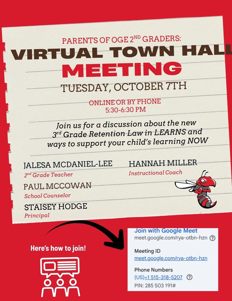 virtual town hall for 2nd graders