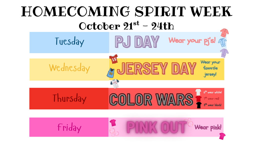 homecoming spirit week