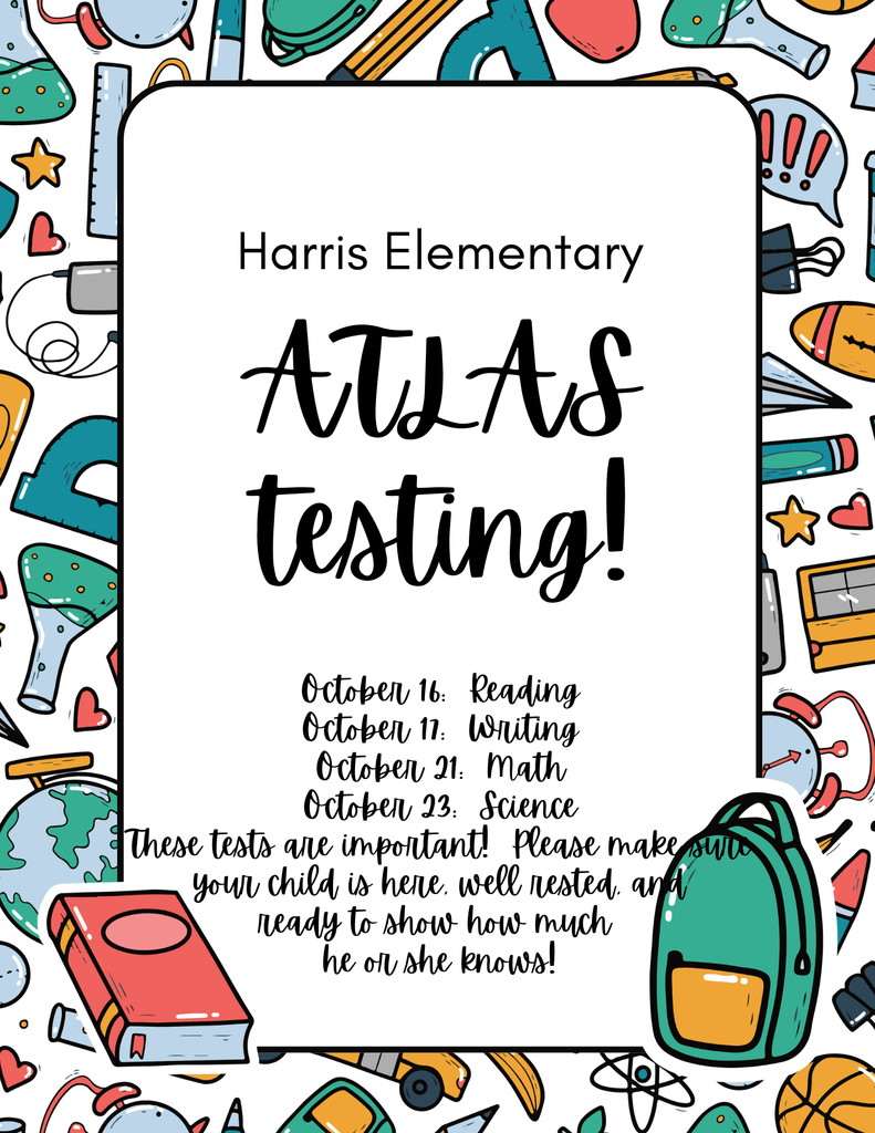 ATLAS testing is coming up soon!