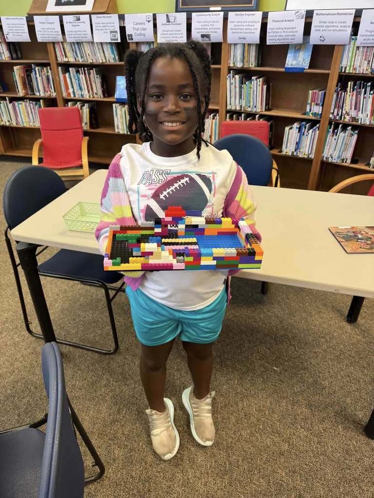 Daisy Bates students pretend to be architects on AVID ROCK YOUR SCHOOL DAY