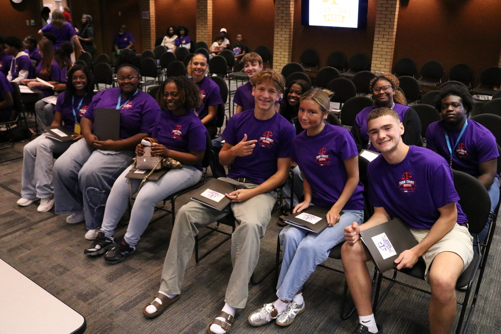 Maumelle High School teen court students