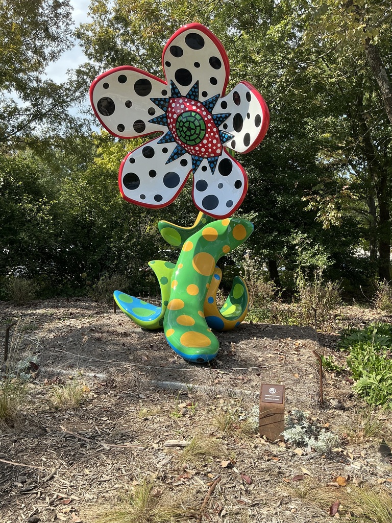 Yayoi Kusama sculptures