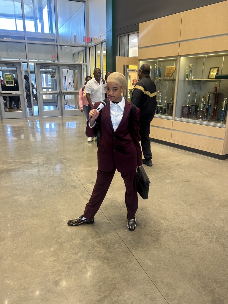 Student in costume