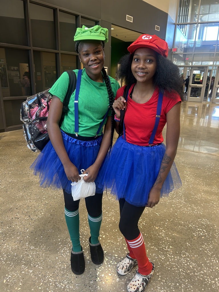 Students as Mario Brothers