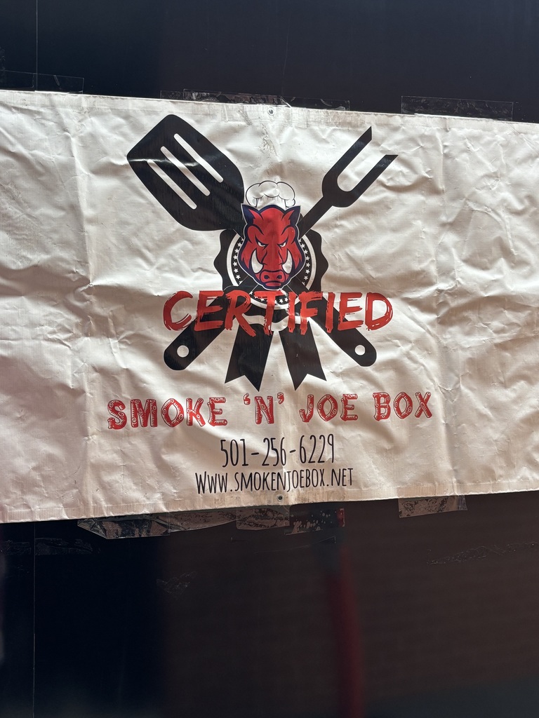 Smoke N Joe Box food truck!  Delicious barbecue!