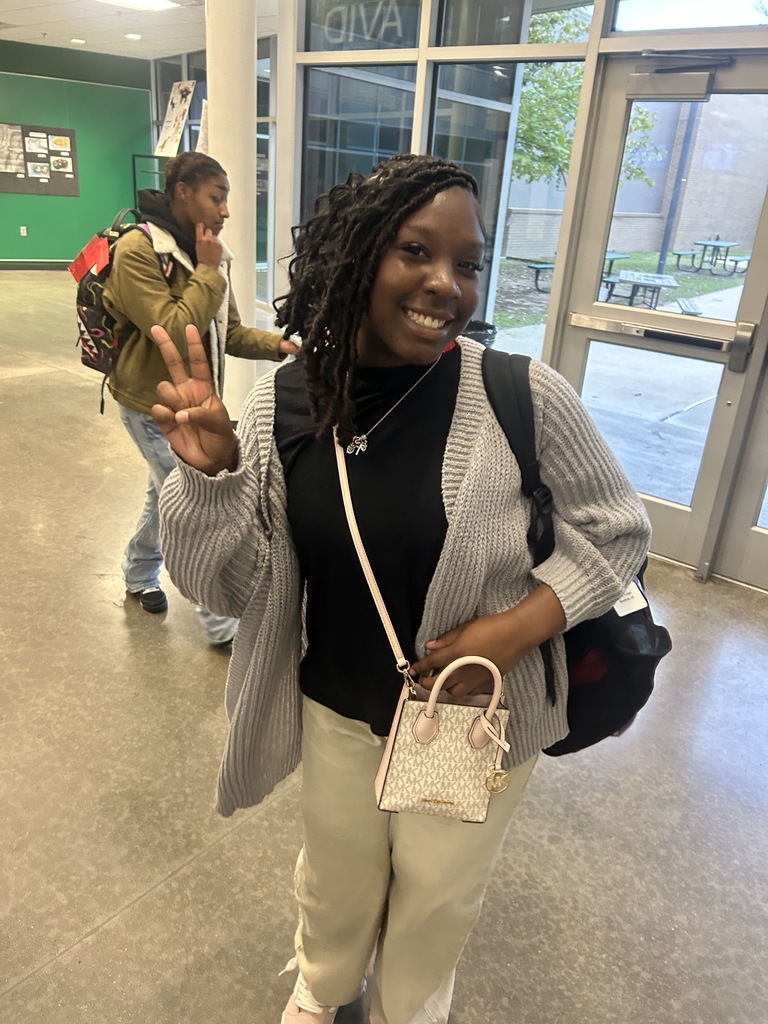 Student dressed as teacher