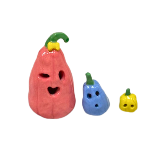 Crafts & Pottery Ceramic Pumpkins