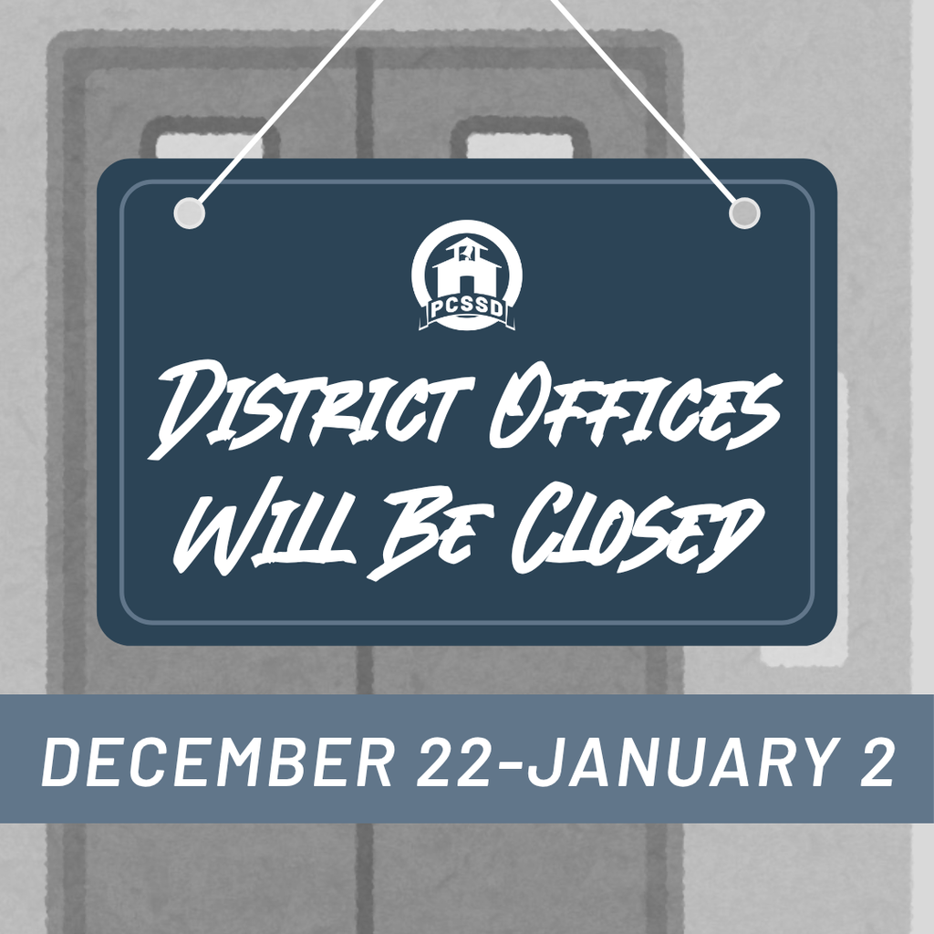 District Offices Will Be Closed