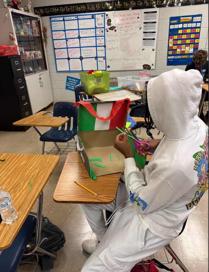 Spanish III & IV makes Ofrendas