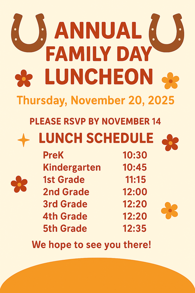 2025 Thanksgiving Schedule