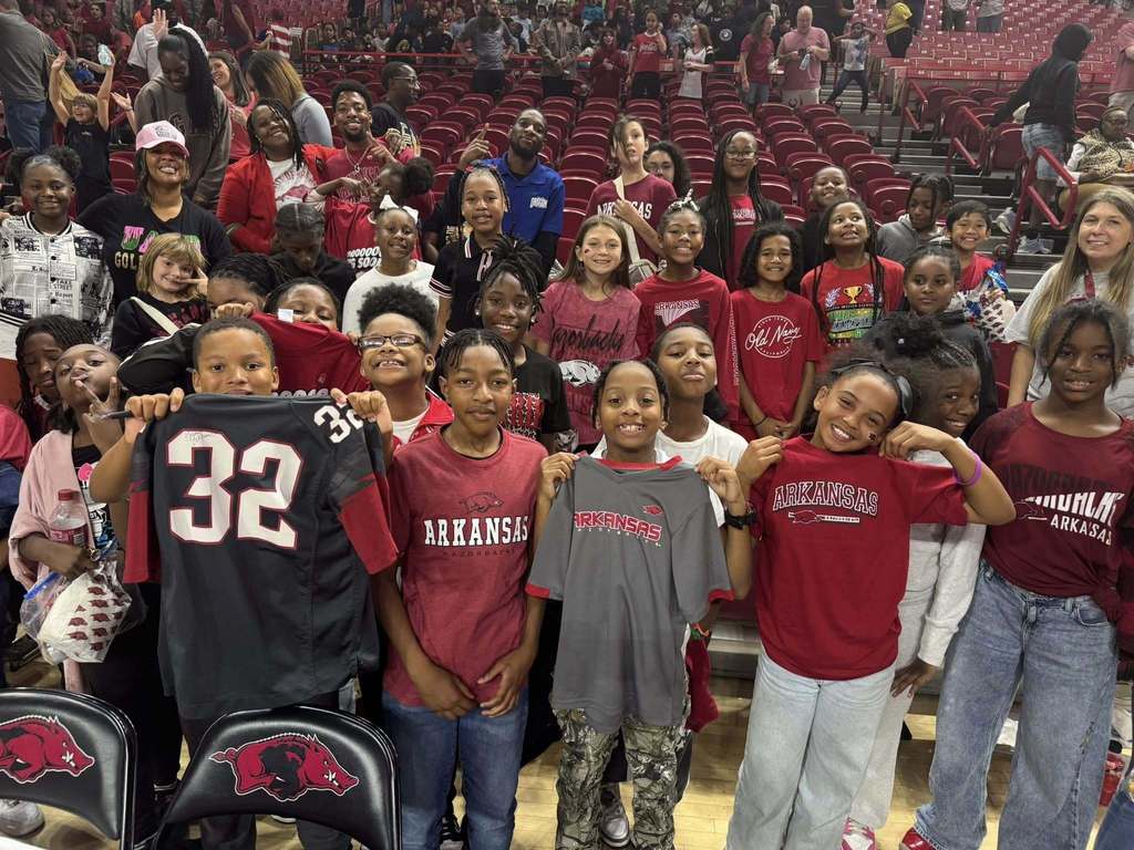 College Station students at University of Arkansas