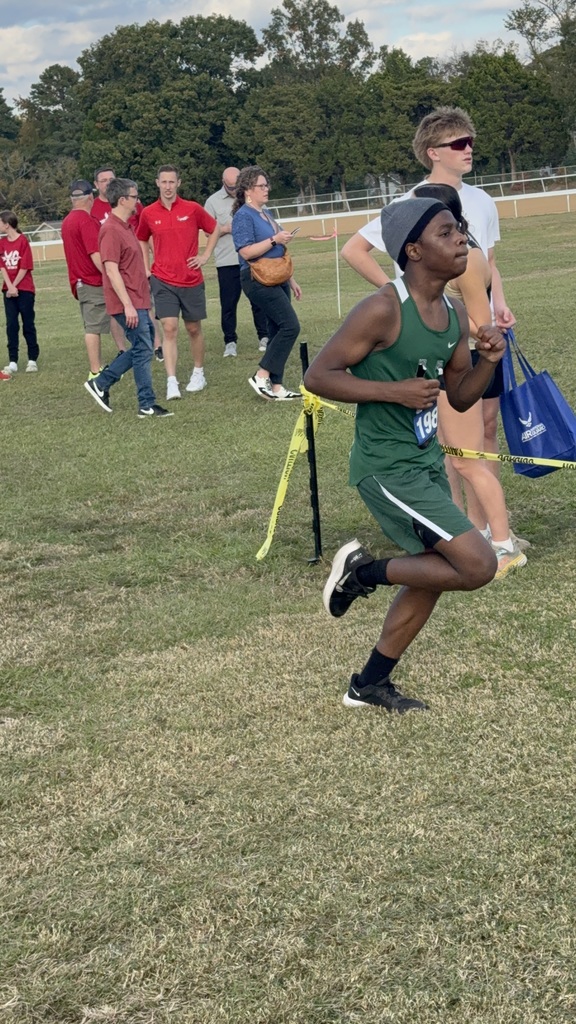 Student running in cross country