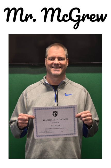 Teacher with certificate