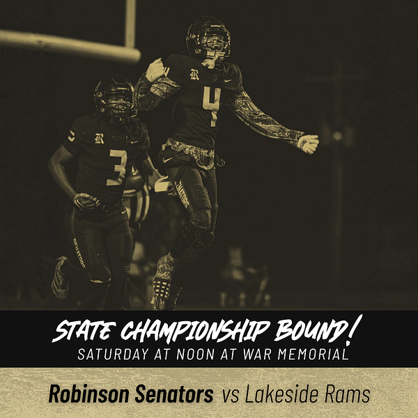 Robinson State Championship game