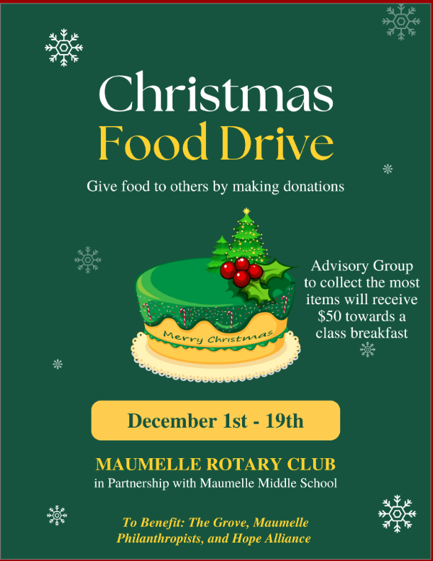 Christmas food drive