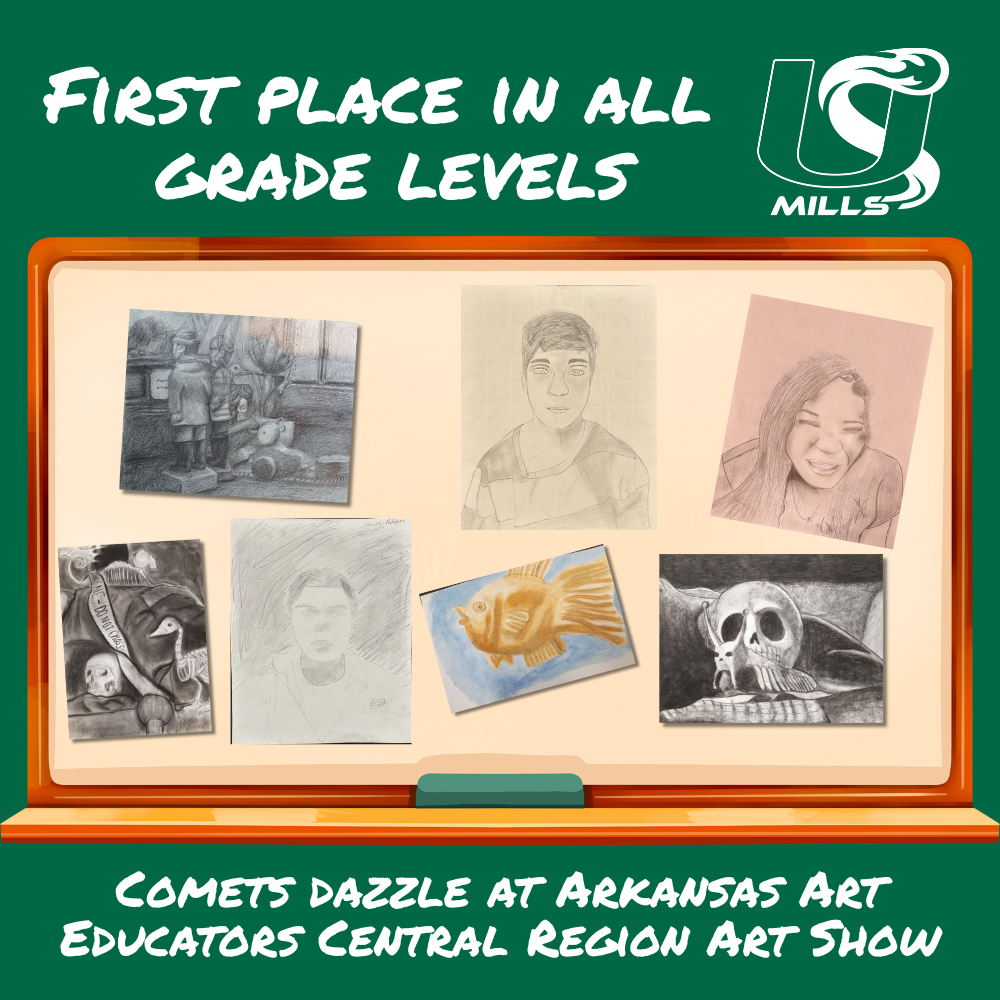 poster for student art