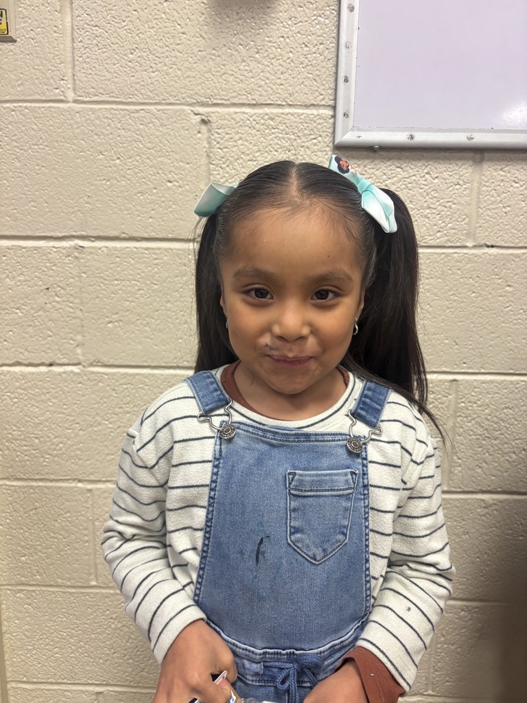 Image of Kindergarten Student who was nominated for Student of the Month