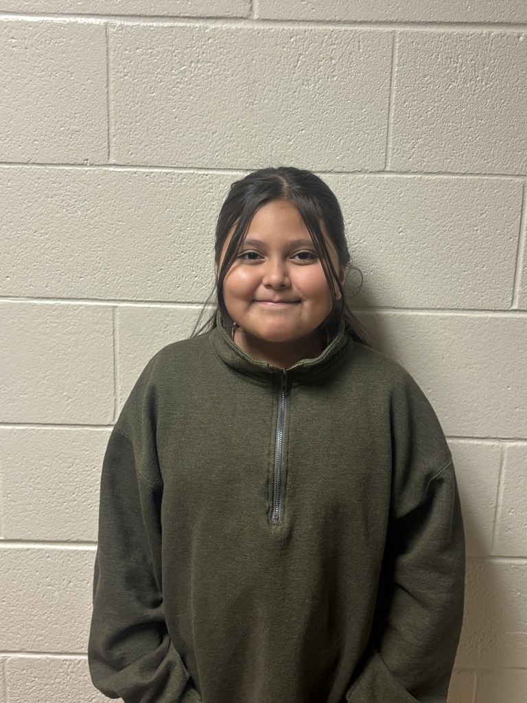 Image of Fifth Grade Student who was nominated for Student of the Month