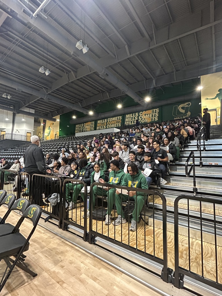 Seniors in the bleachers
