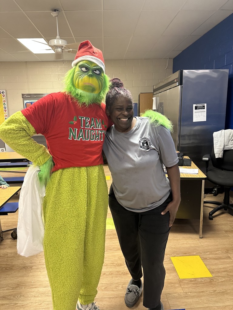 image of the grinch with Ms. Stephanie