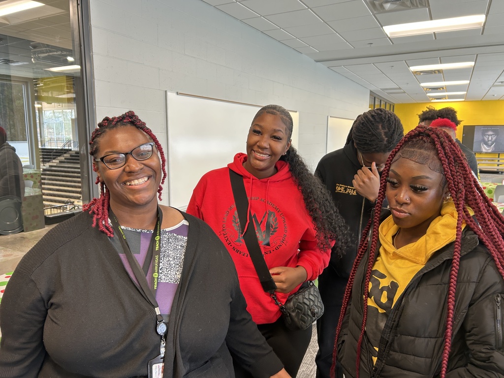 Teacher and two students