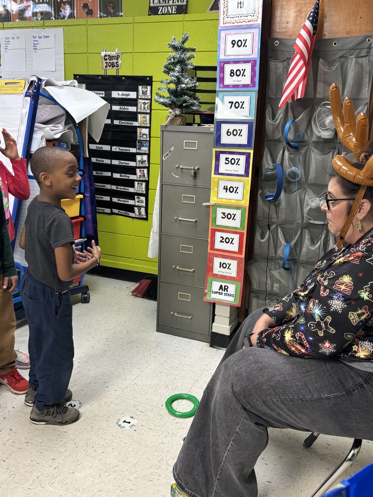 Become the target!  Mrs. Finnell was a great target today!  