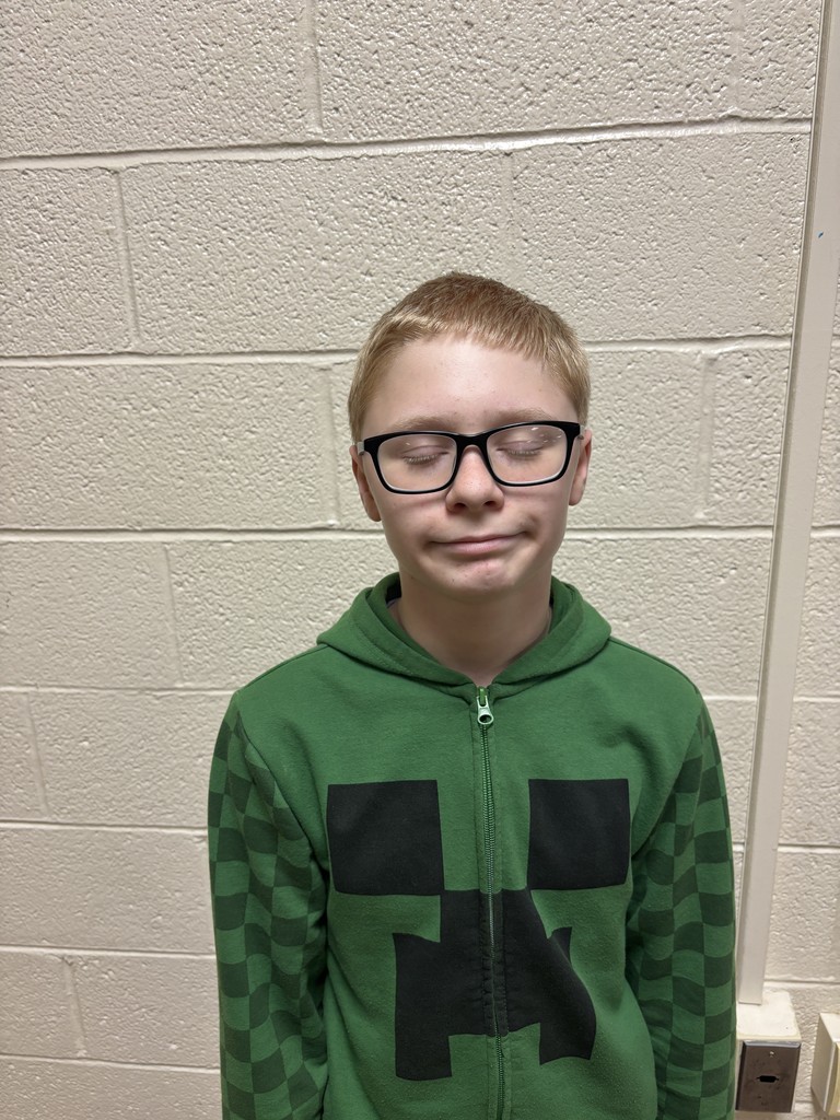 Fifth Grade student who was nominated for Student of the Month. 