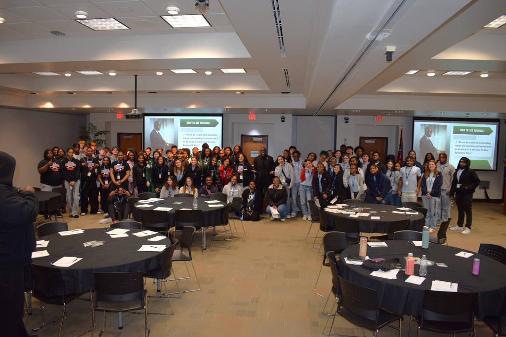 Group picture of students and teachers