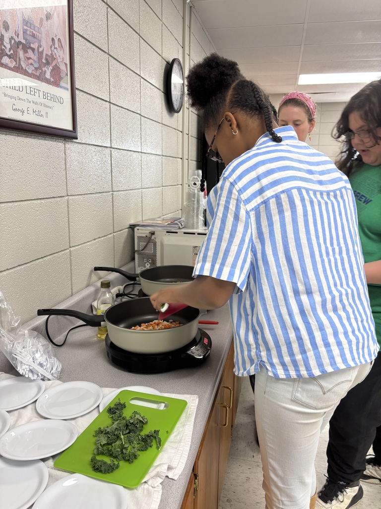 Cooking something delicious!