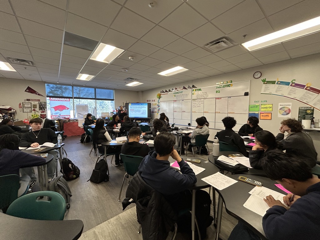 math class full of students at desks