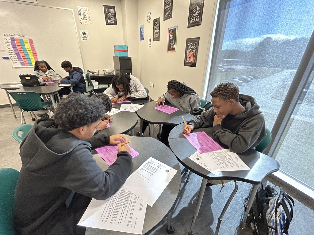 Students selecting classes for their next school year