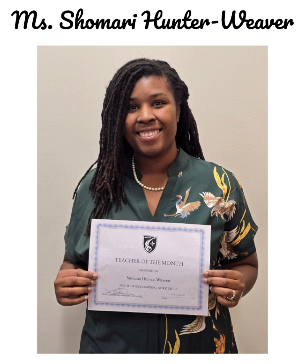 Teacher holding certificate