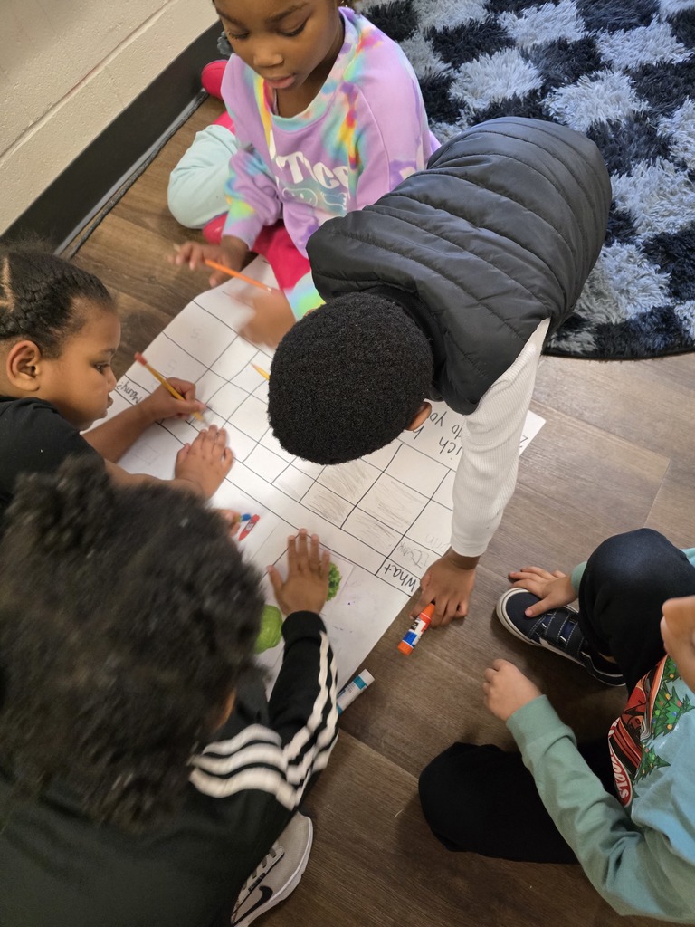 Mrs. DeWitt's kindergarten students worked in collaborative groups to classify and sort objects, then used their data to create bar graphs.