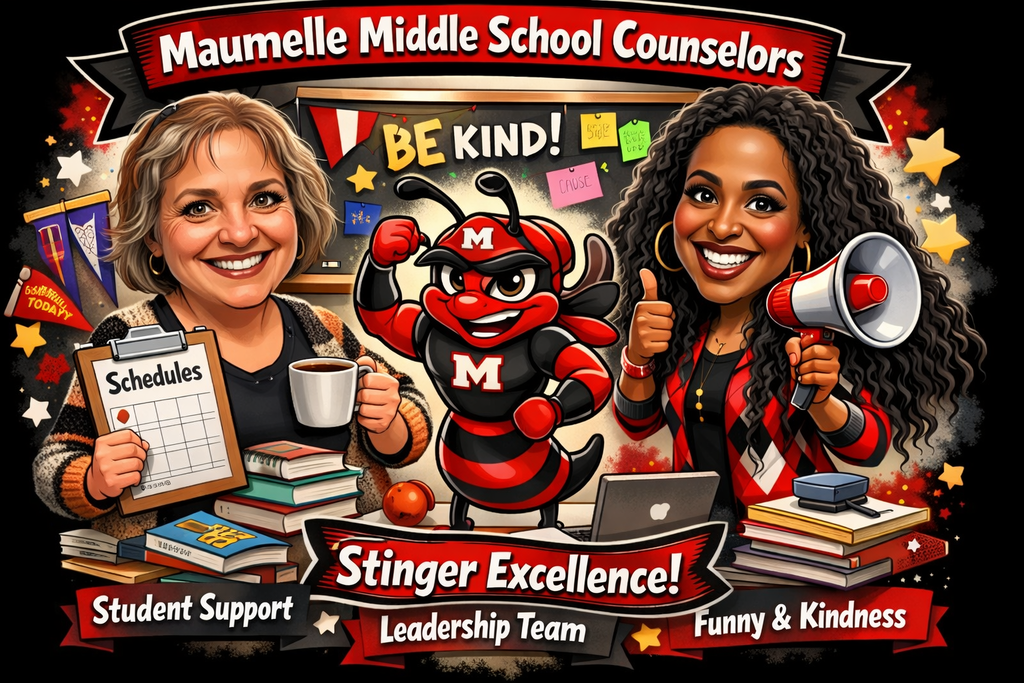 Maumelle Middle School counselors at work