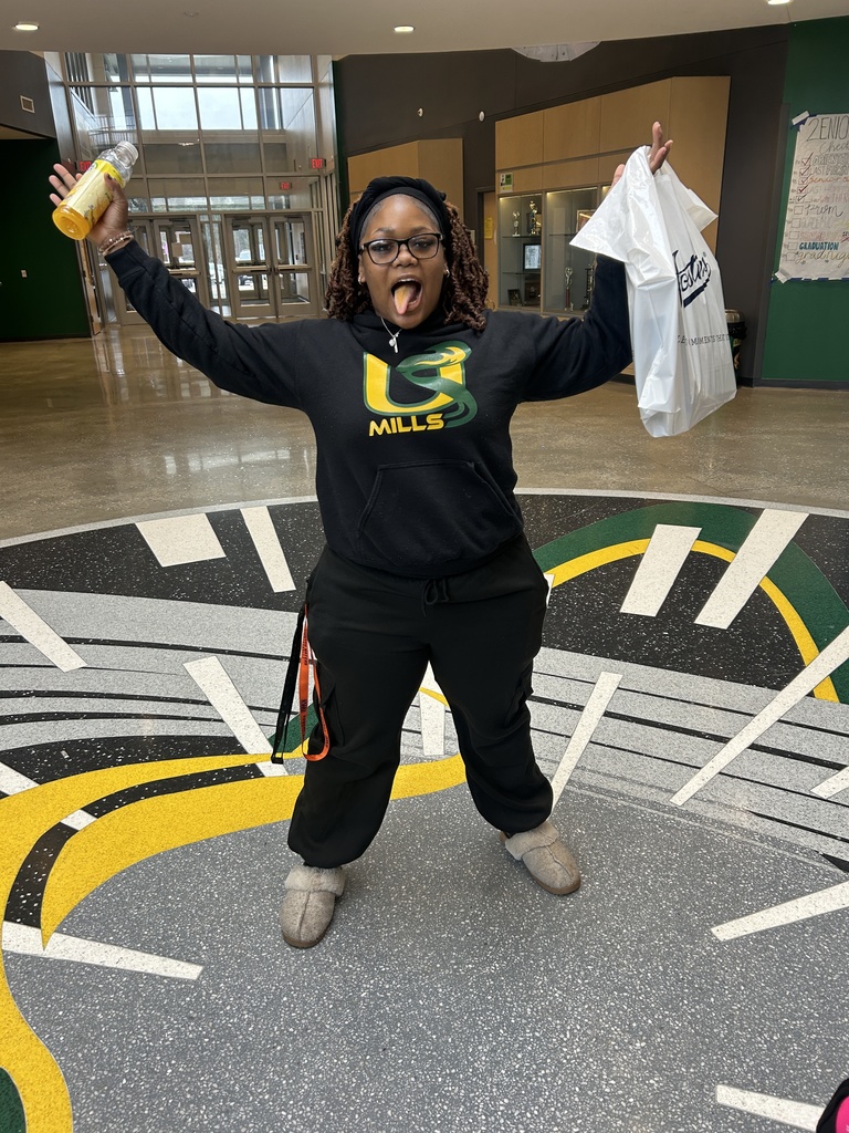 Senior excited to get cap and gown