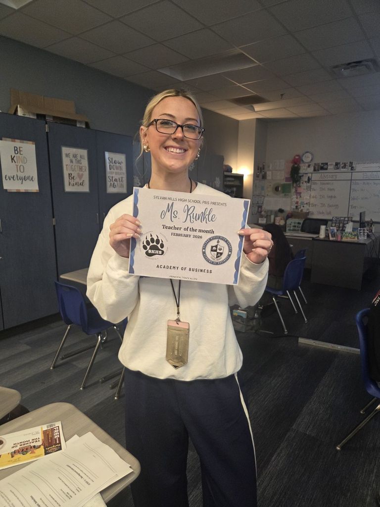 Teacher of the Month: Ms. Runkle