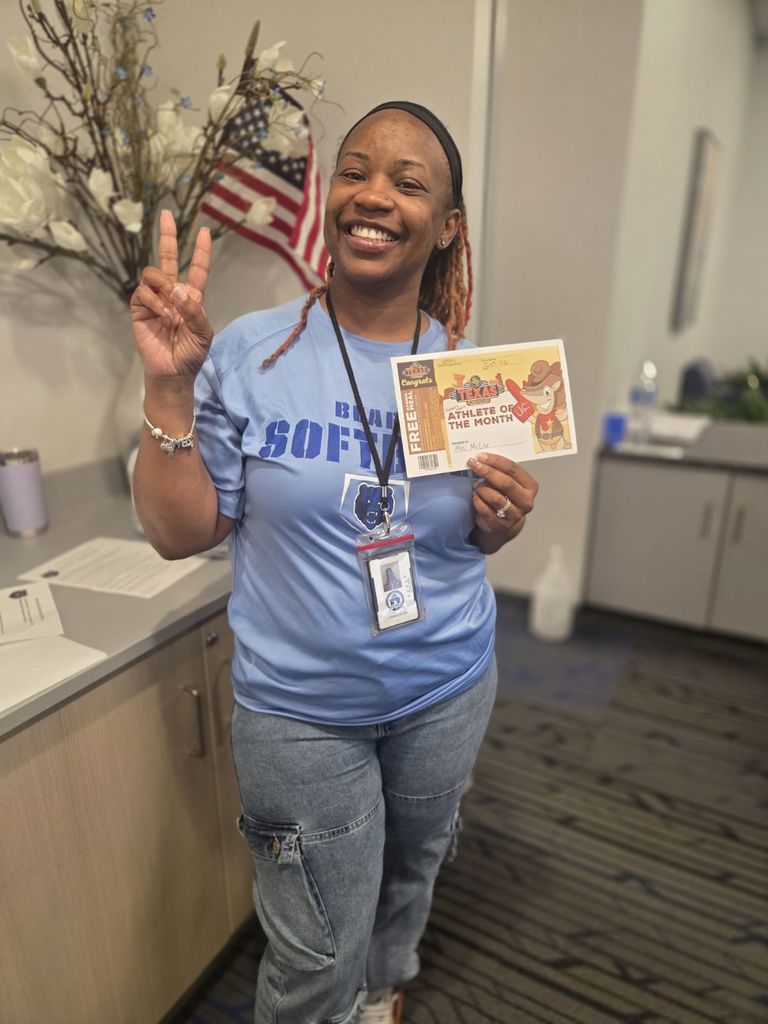 Support Staff of the Month: Ms. McGee