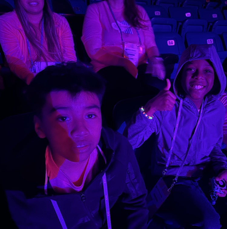 image of some EAST conference students at closing ceremonies 