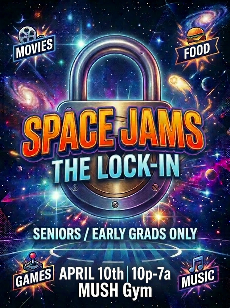 Space Jam Lock In Graphic