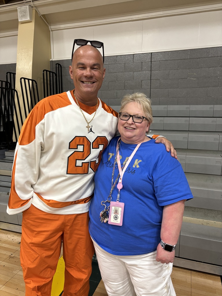 Old friends!  Mrs. Harris taught in NLR for many years, and she and Officer Norman have worked together several times! 