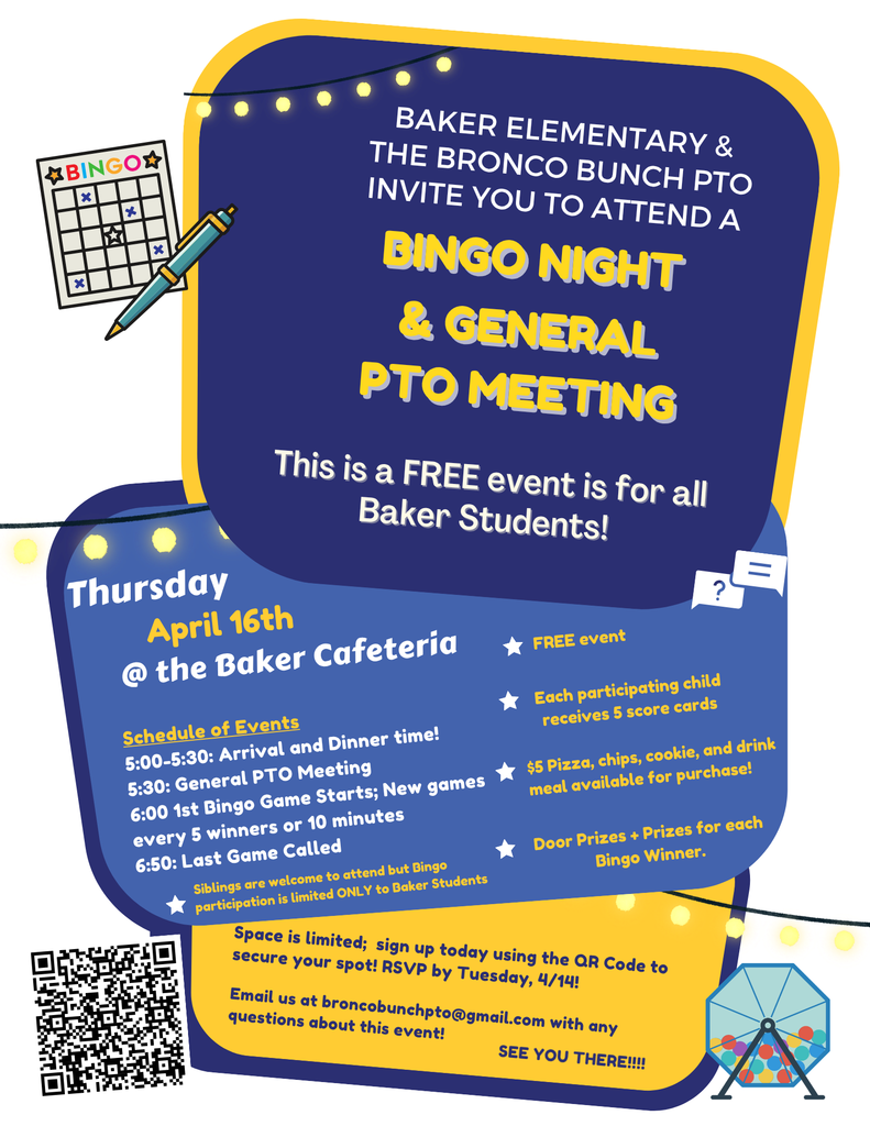 PTO BINGO NIGHT