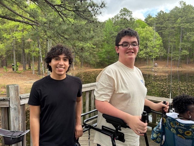 Fun times during the RHS Fishing Day! 