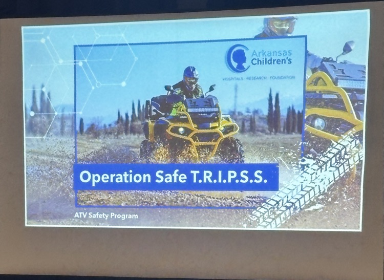 photo of slideshow titled “Operation Safe T.R.I.P.S.S.
