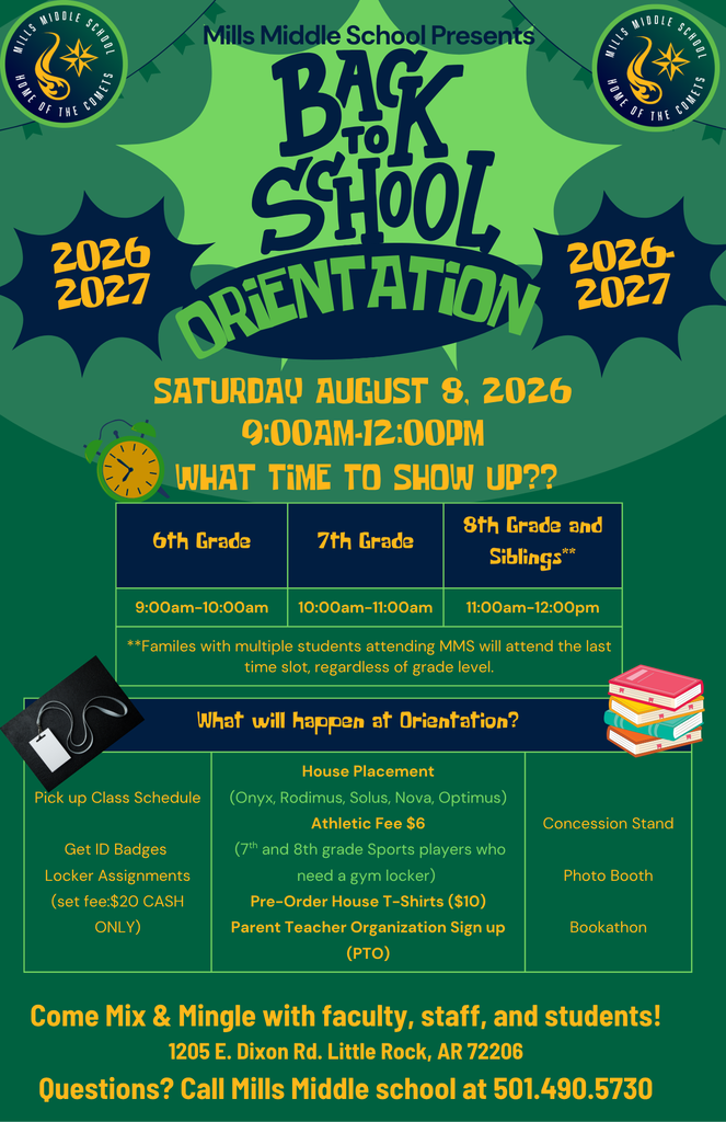 Back to school Orientation Flyer
