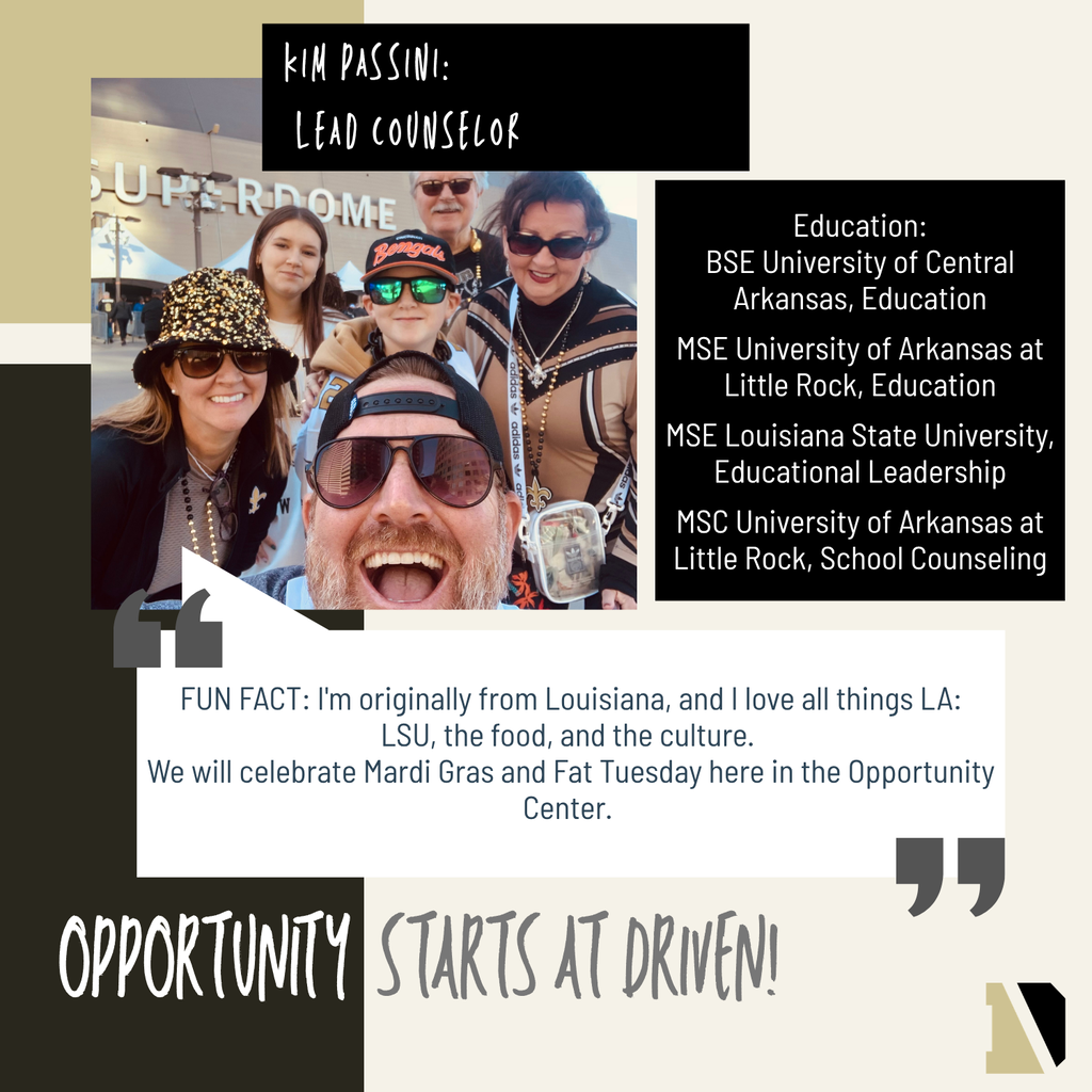 Social Media Post Introducing Kim Passini