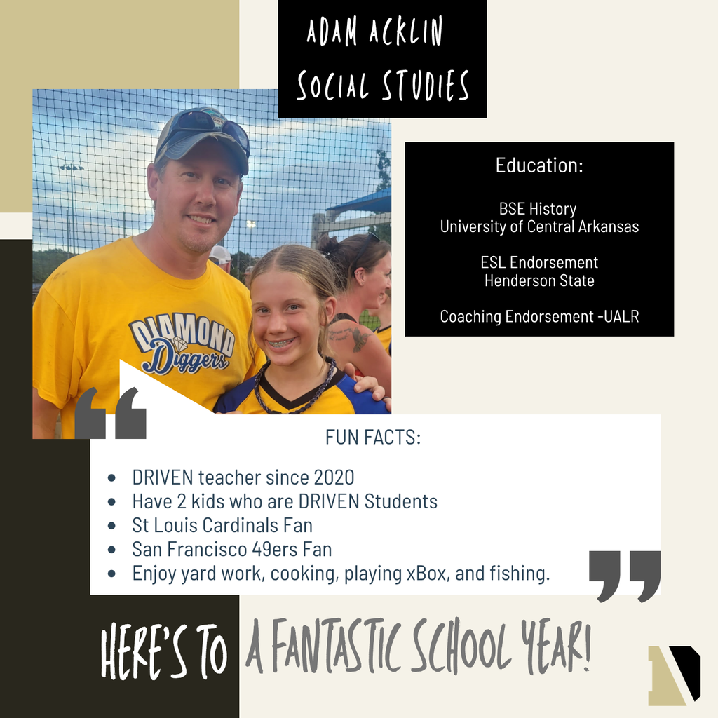 Introduction post for Admm Acklin