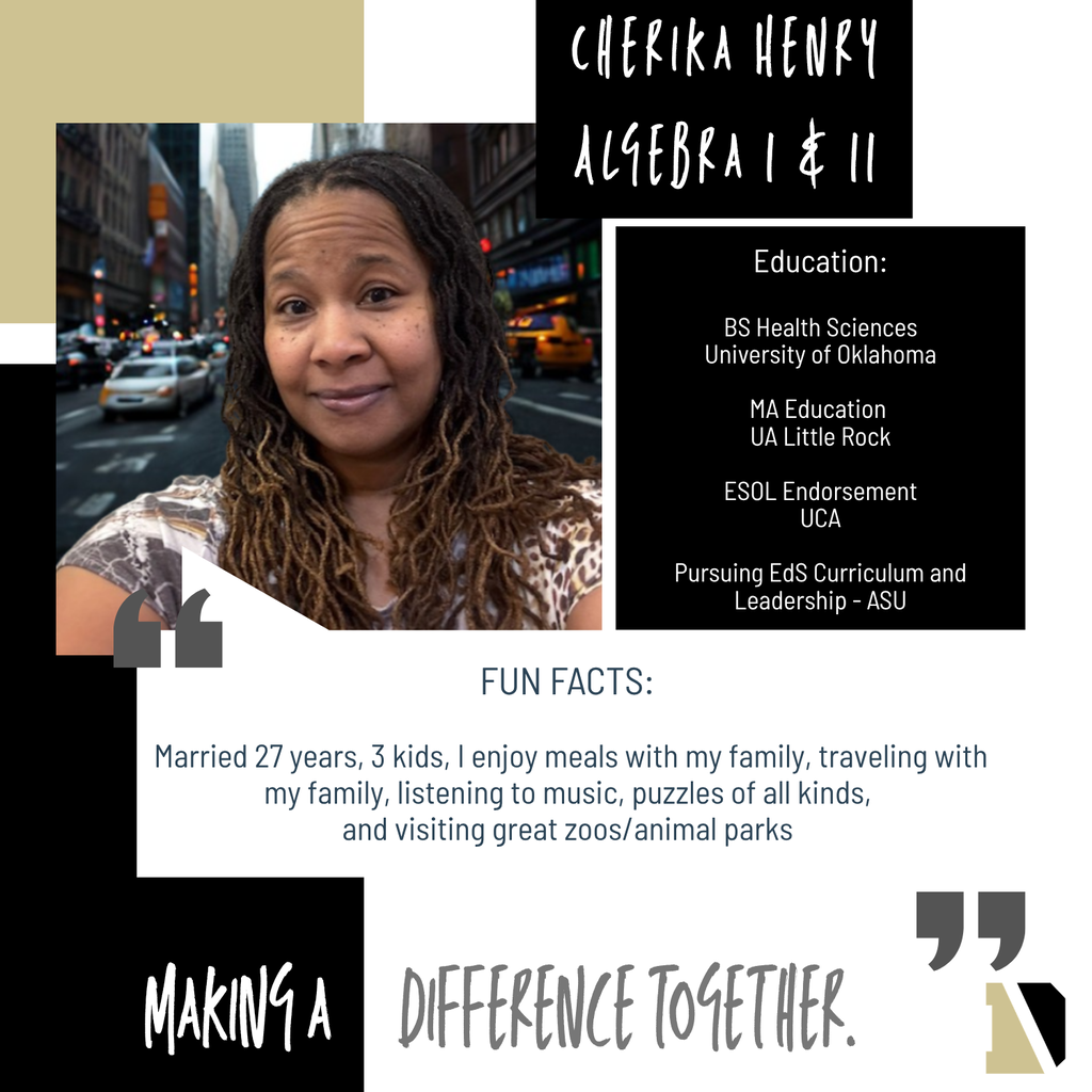Introduction image for Cherika Henry